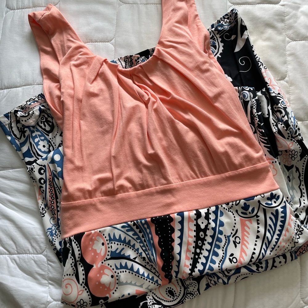 ModCloth Peach Maxi - Picture 5 of 5